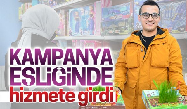 Kampanya eşliğinde hizmete girdi