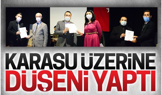 Karasu üzerine düşeni yaptı