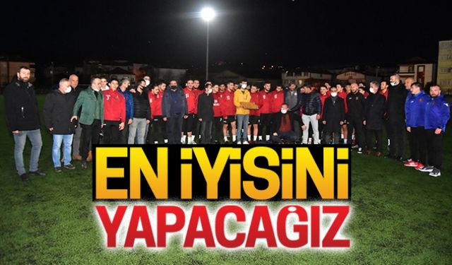 En iyisini yapacağız