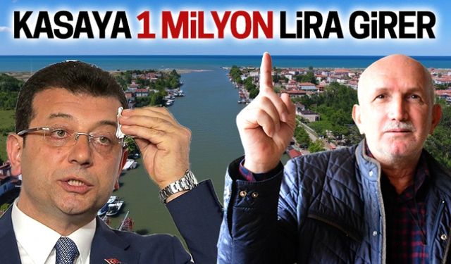 Kasaya, 1 milyon lira girer