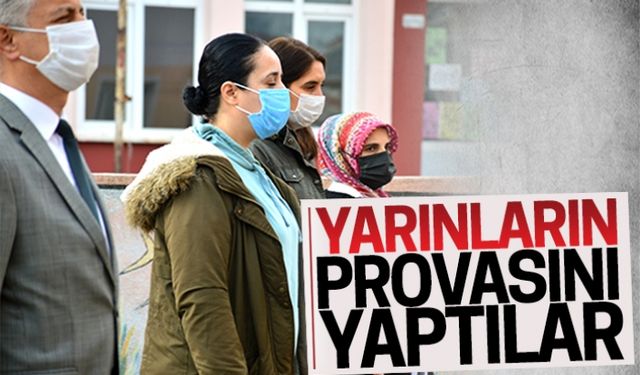 Yarınların provasını yaptılar