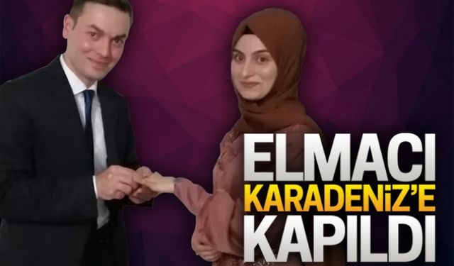 Elmacı, Karadeniz’e kapıldı