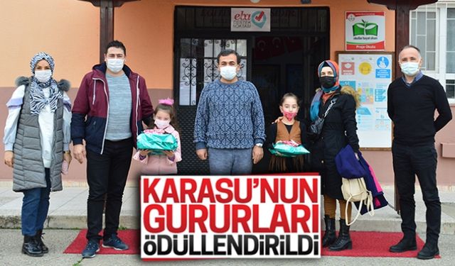 Karasu’nun gururları ödüllendirildi