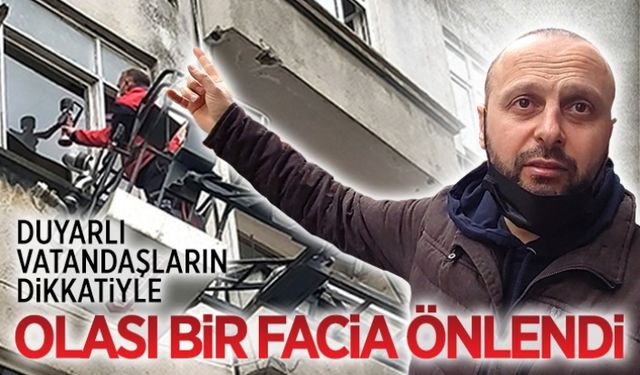 Olası bir facia önlendi