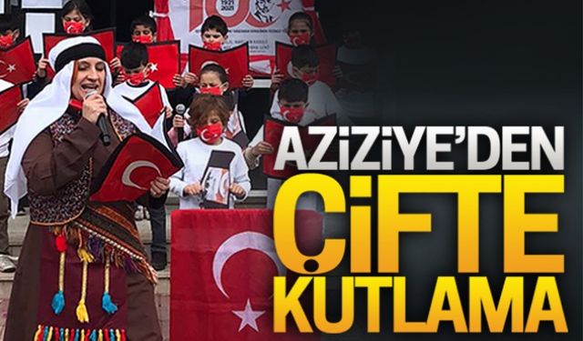 Aziziye’den çifte kutlama