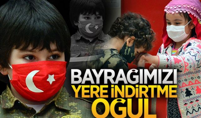 Bayrağımızı yere indirtme oğul!