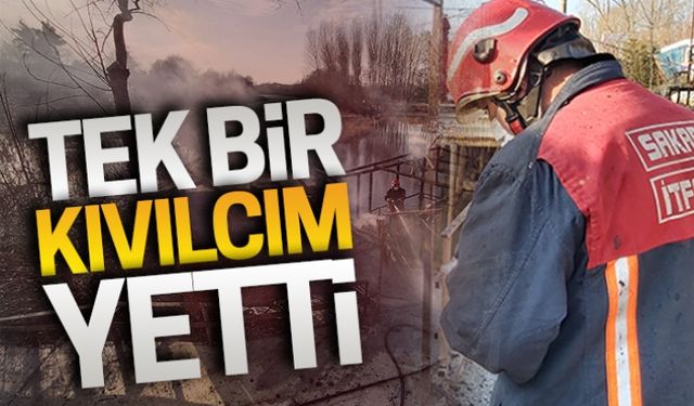 Bir kıvılcım yetti