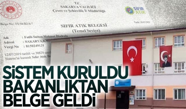 Çevre ve Şehircilik’ten FSM’ye belge