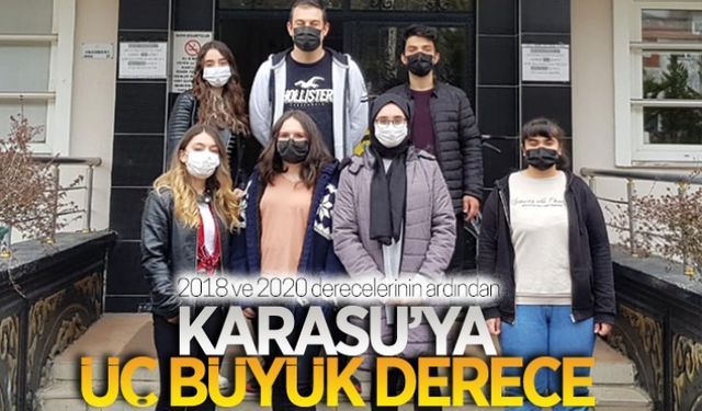 Karasu’ya üç büyük derece