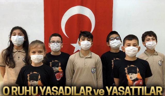 O ruhu yaşadılar ve yaşattılar