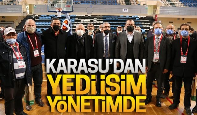 Karasu’dan yedi isim yönetimde