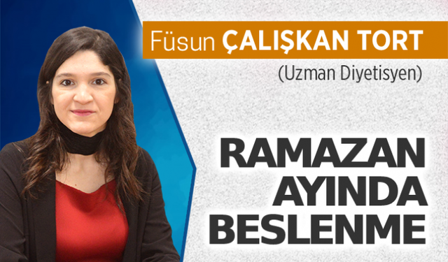 Ramazan ayında beslenme