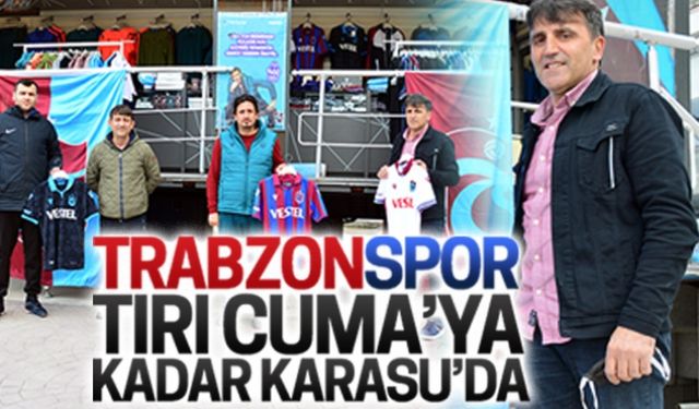 Trabzonspor tırı Cuma’ya kadar Karasu’da