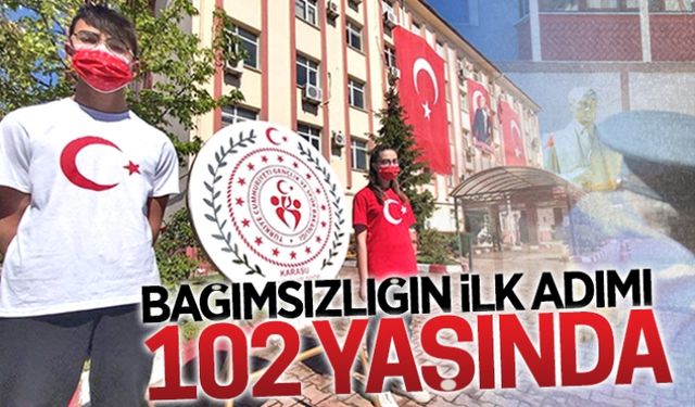 Bağımsızlığın ilk adımı 102 yaşında