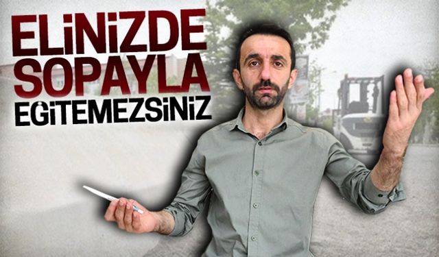 Elinizde sopa ile eğitemezsiniz