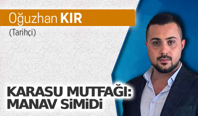 Karasu mutfağı: Manav simidi