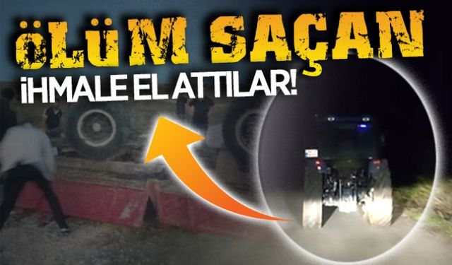 Ölüm saçan ihmale el attılar