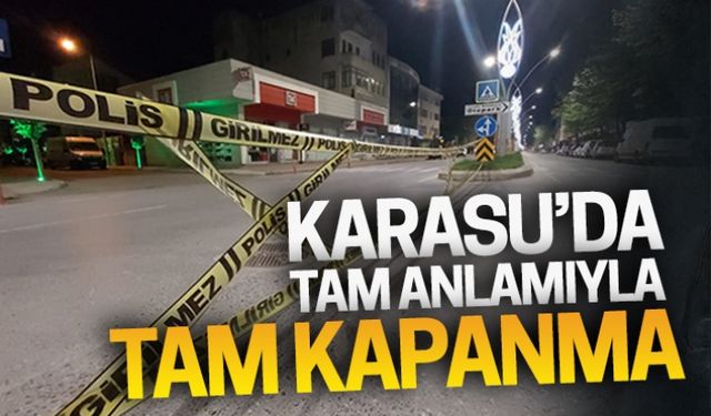 Plaj Caddesi’nde “Tam Kapanma”