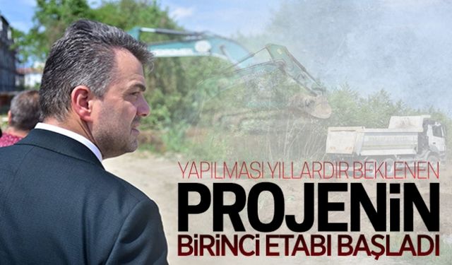 Projenin 1.etabı başladı