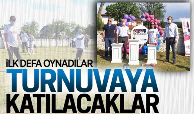 İlk defa oynadılar, turnuvaya katılacaklar