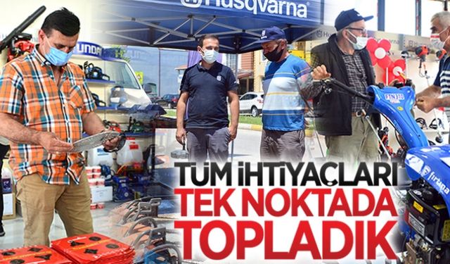 Tüm ihtiyaçları tek noktada topladık