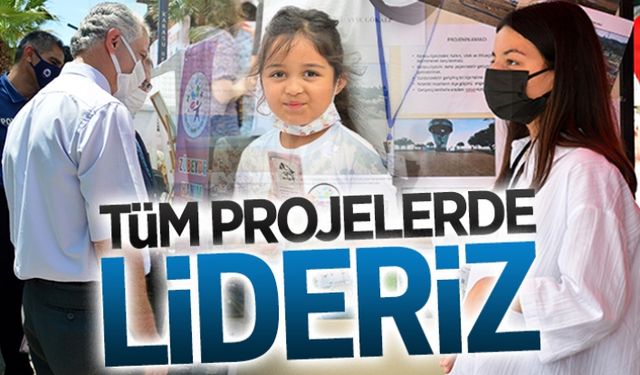 Tüm projelerde lideriz