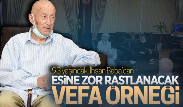 İhsan Baba’dan vefa ziyareti