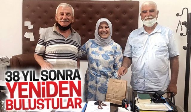 38 yıl sonra yeniden buluştular