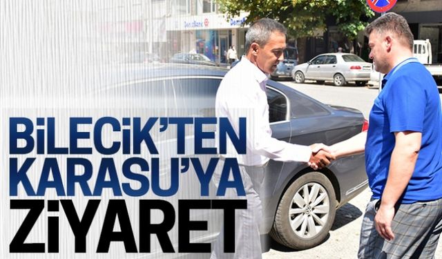 Bilecik’ten Karasu ziyareti