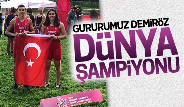 Demiröz’den dünya şampiyonluğu