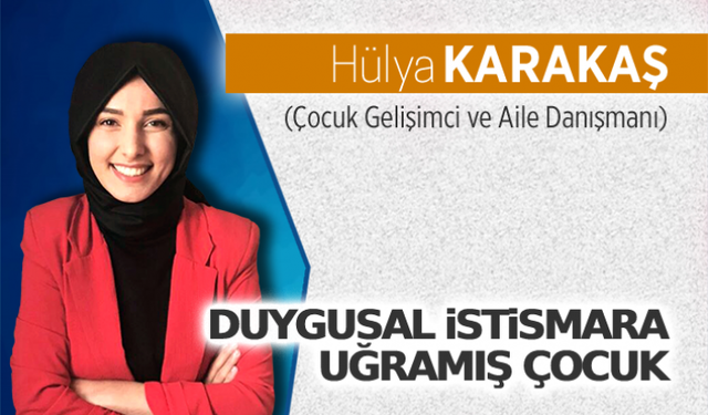 Duygusal istismara uğramış çocuk