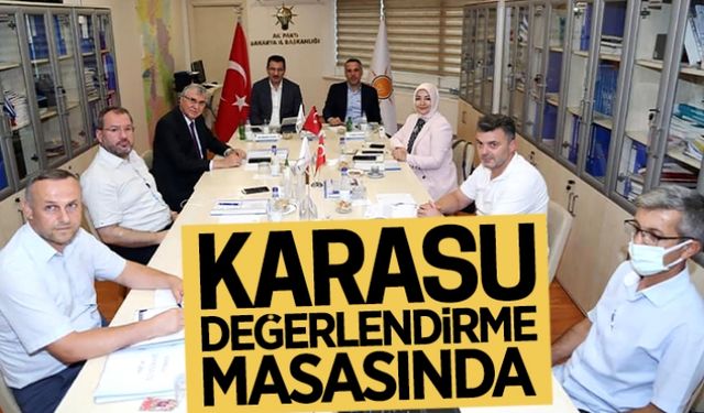 Karasu, değerlendirme masasında