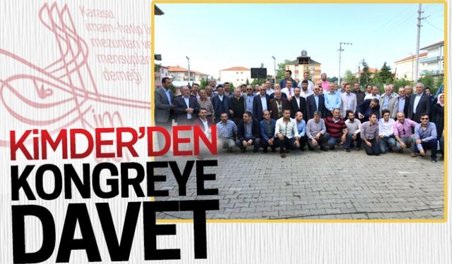 KİMDER’den kongreye davet