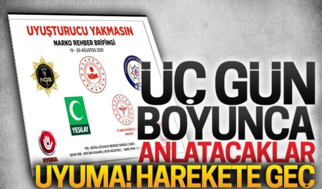 Üç gün boyunca anlatacaklar