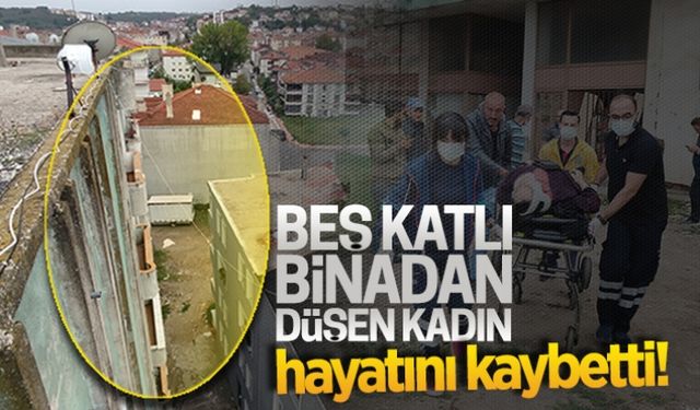 Beşinci kattan düşerek hayatını kaybetti