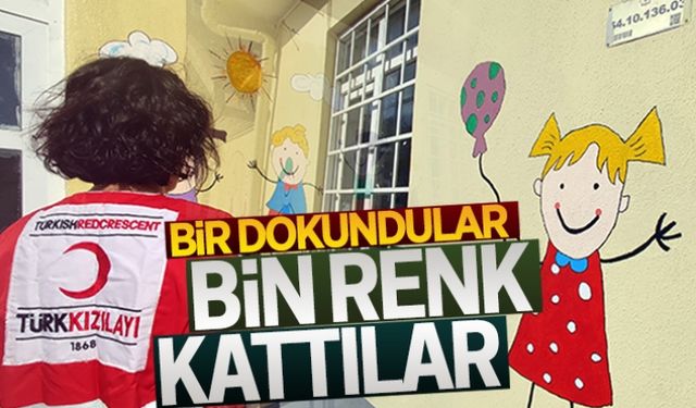 Bir dokundular, bin renk kattılar