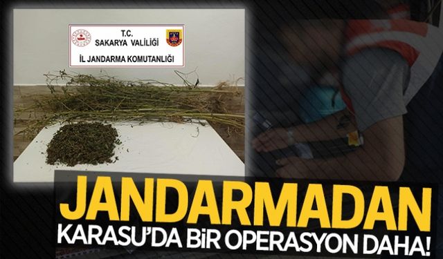 Jandarmadan bir operasyon daha