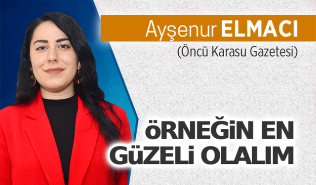 Örneğin en güzeli olalım