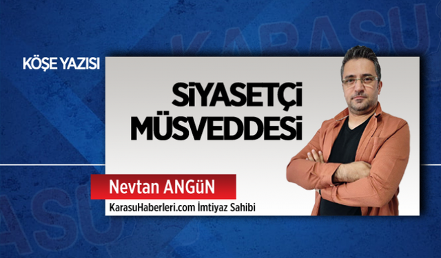 Siyasetçi müsveddesi