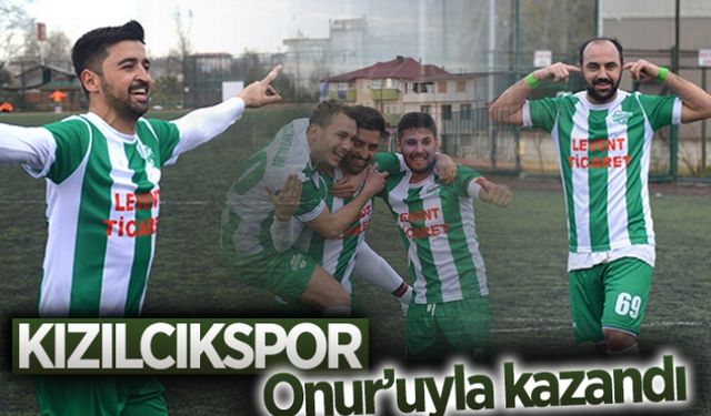 Kızılcıkspor, Onur’uyla kazandı