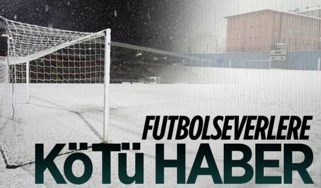 Futbolseverlere kötü haber