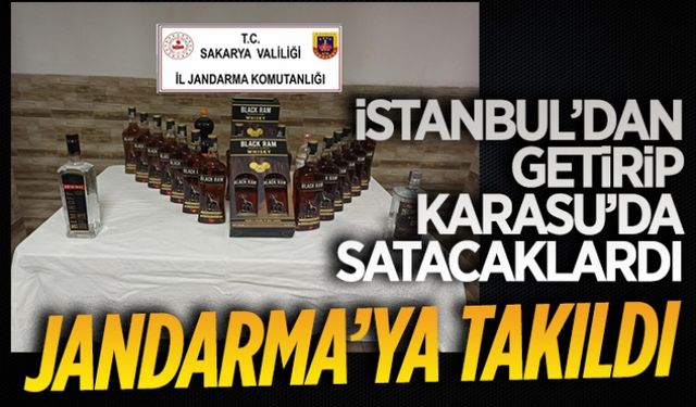 İstanbul’dan getirip Karasu’da satacaklardı