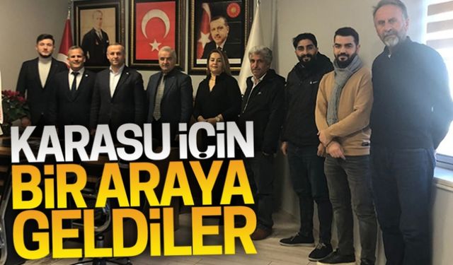 Karasu için bir araya geldiler