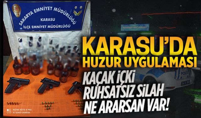 Karasu’da huzur uygulaması