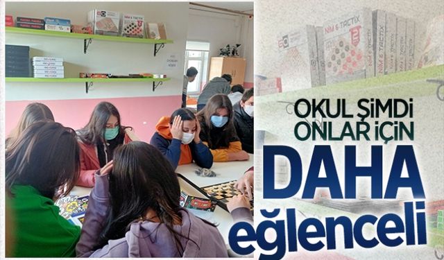 Okul, şimdi daha eğlenceli