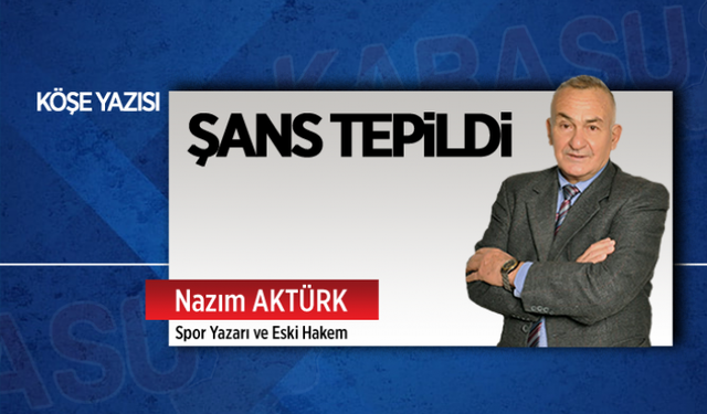 Şans tepildi