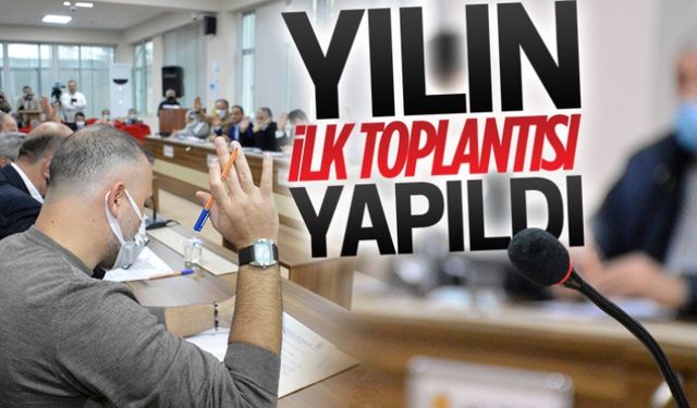 Yılın ilk toplantısı yapıldı