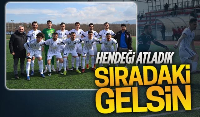 Hendeği atladık, sıradaki gelsin