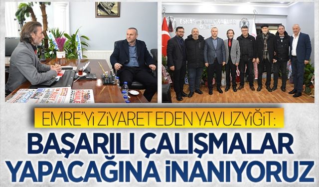 Başarılı çalışmalar yapacağına inanıyoruz