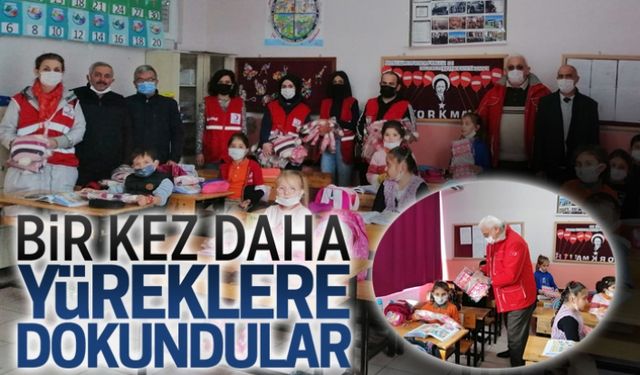 Bir kez daha yüreklere dokundular